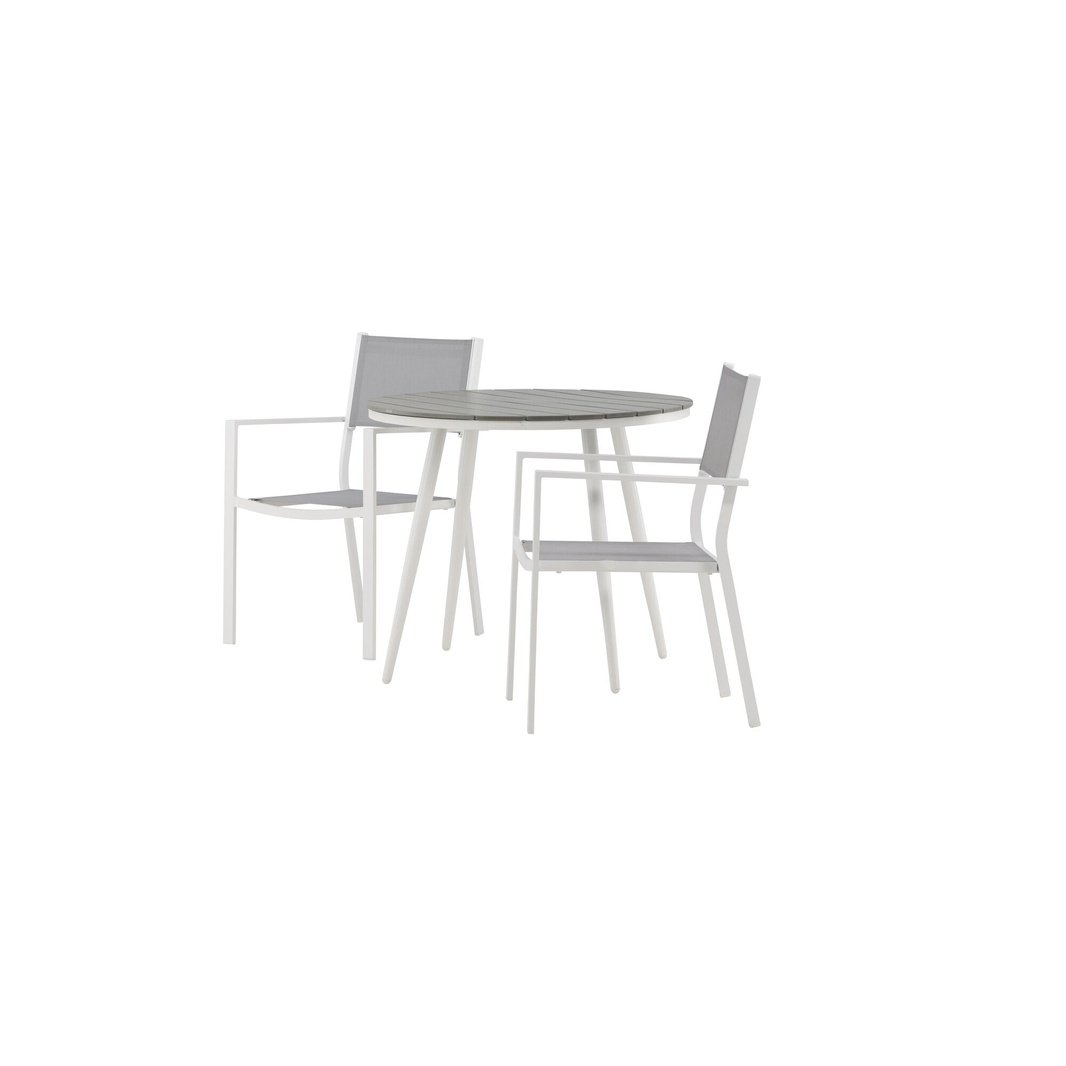 Break Spisebord Rundt 90ø + Copacabana Venture Design Spisegruppe