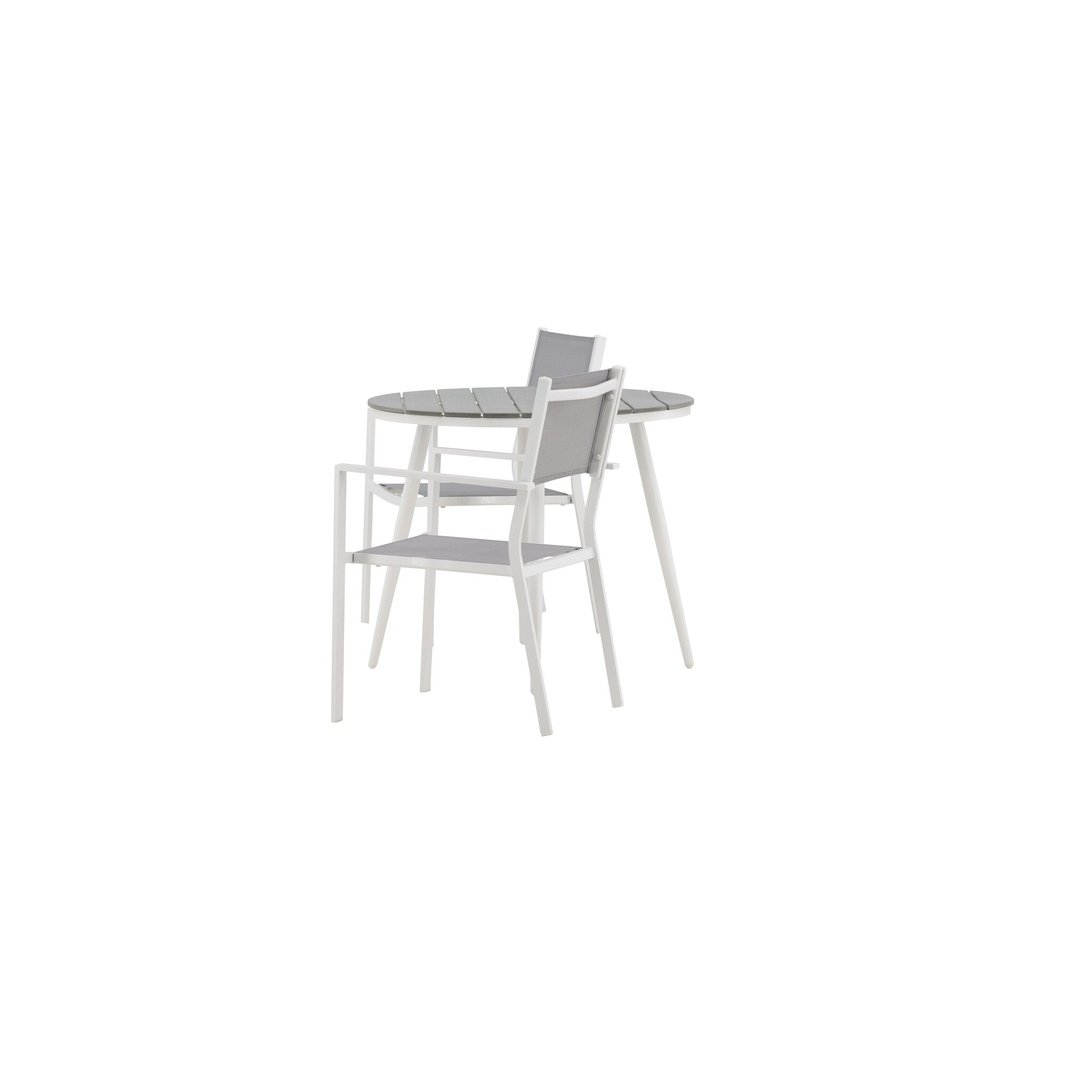 Break Spisebord Rundt 90ø + Copacabana Venture Design Spisegruppe