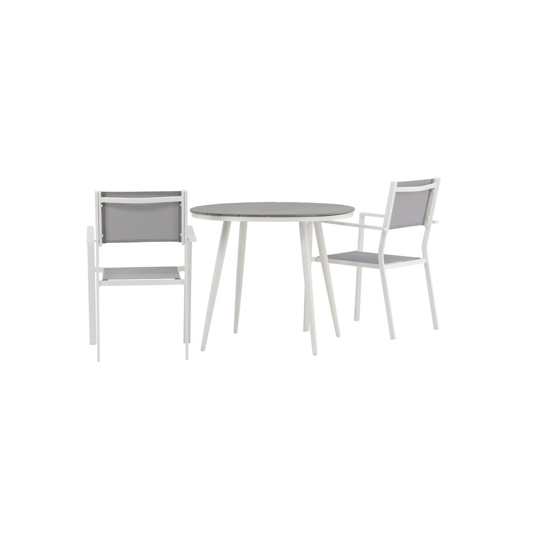 Break Spisebord Rundt 90ø + Copacabana Venture Design Spisegruppe