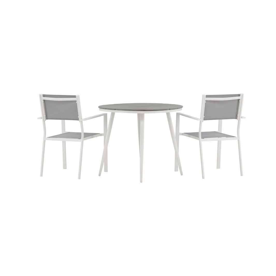 Break Spisebord Rundt 90ø + Copacabana Venture Design Spisegruppe