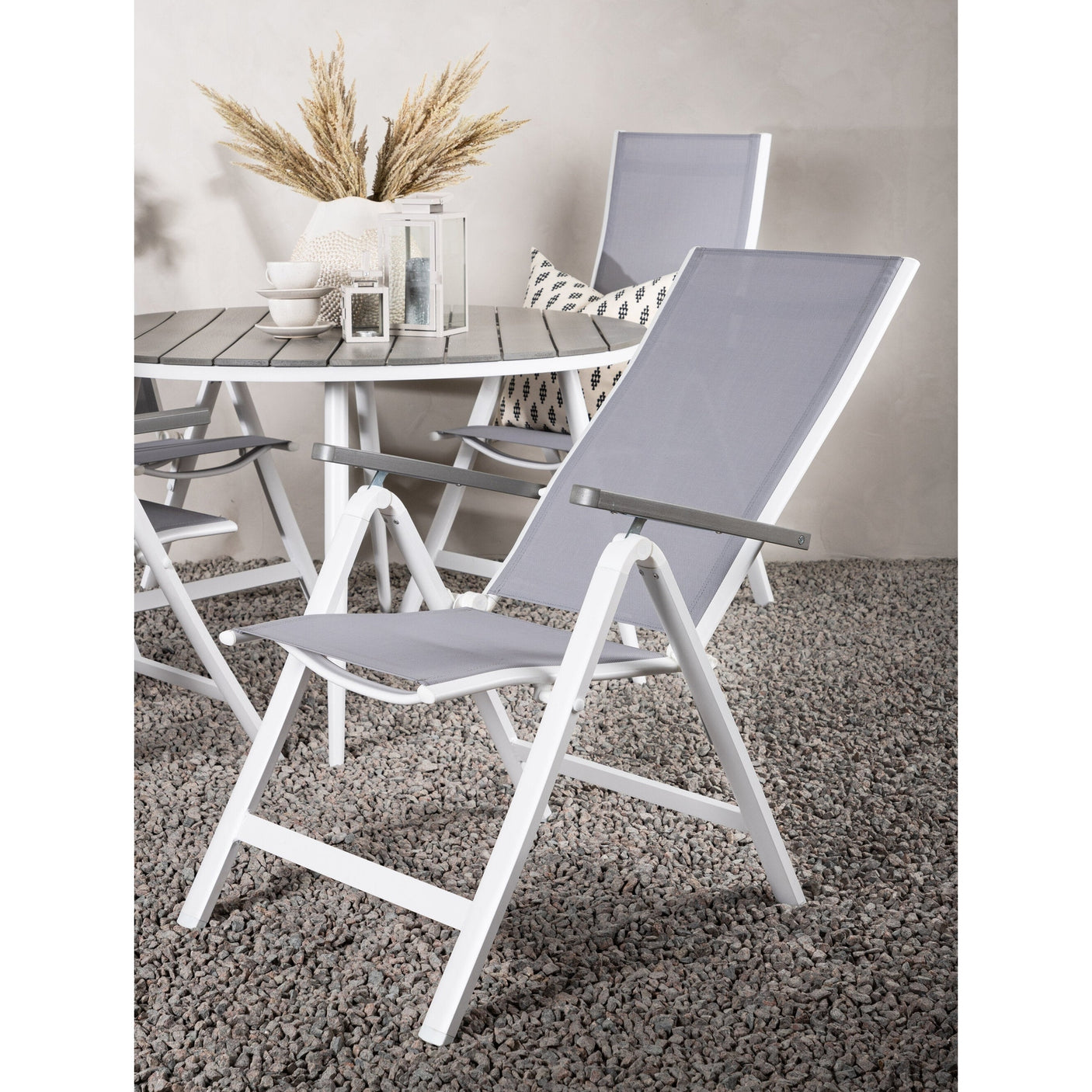 Pause Spisebord Rundt 120ø + Albany Venture Design Spisegruppe