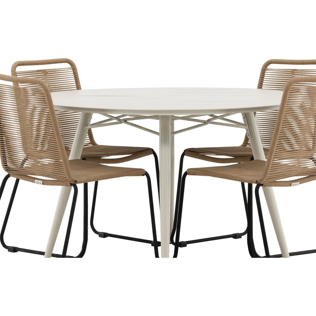 Lina spisebord Rundt120 cm- Lindos Venture Design Spisegruppe
