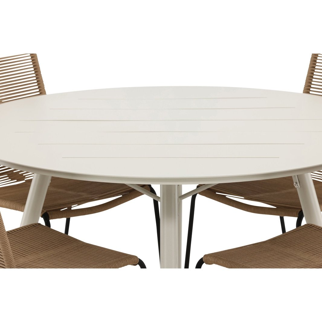 Lina spisebord Rundt120 cm- Lindos Venture Design Spisegruppe