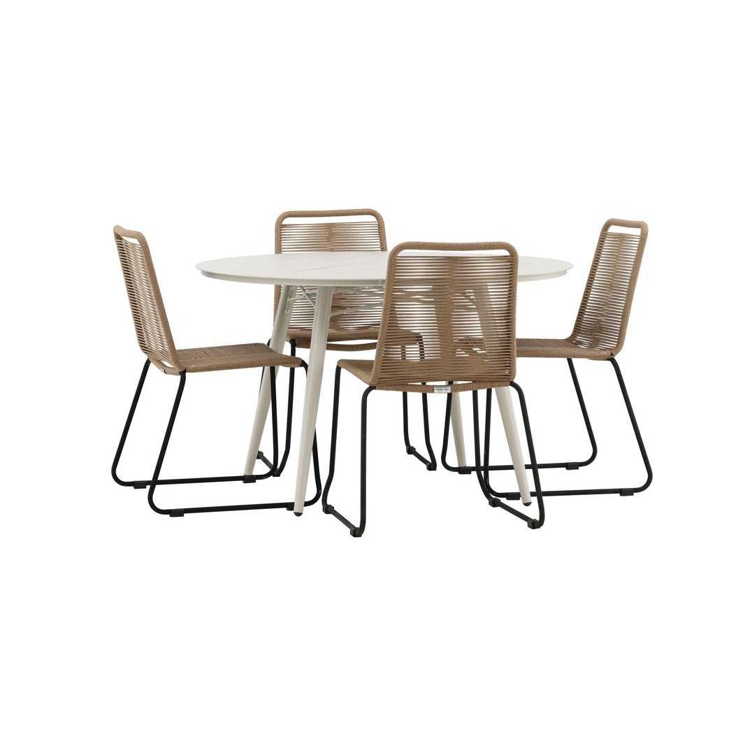 Lina spisebord Rundt120 cm- Lindos Venture Design Spisegruppe