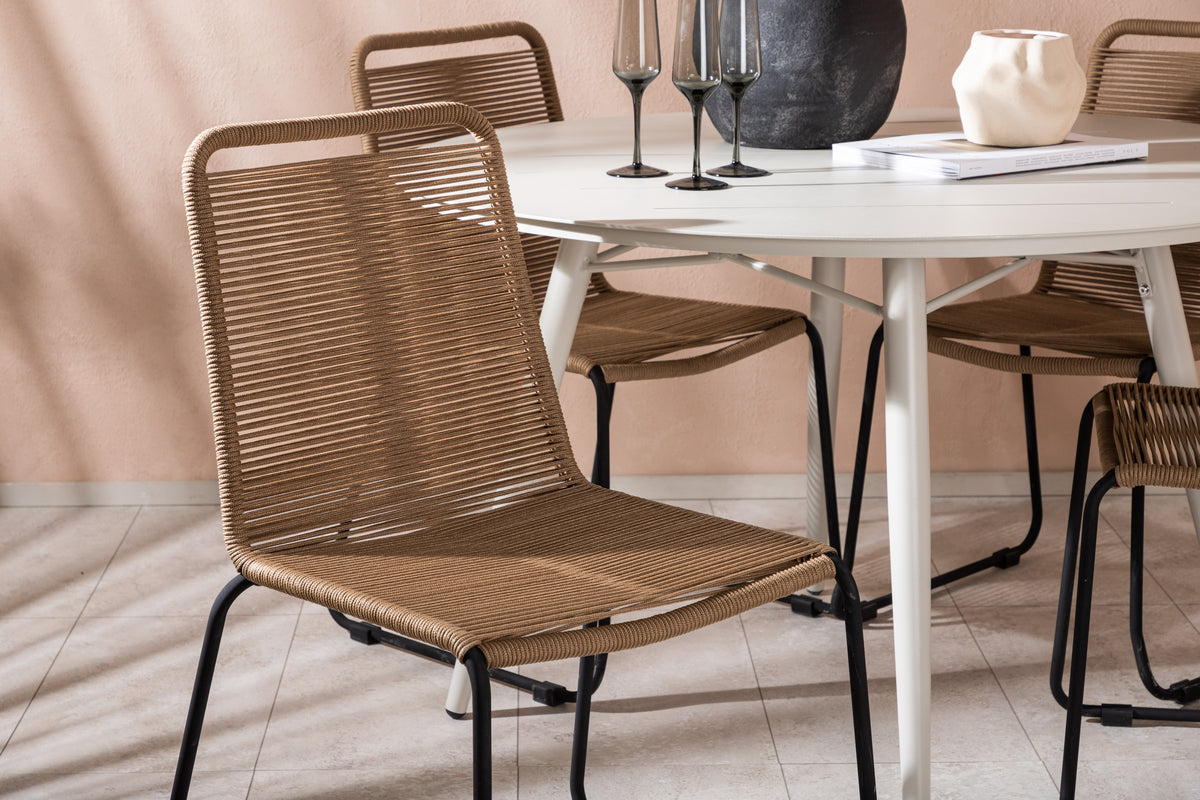 Lina spisebord Rundt120 cm- Lindos Venture Design Spisegruppe