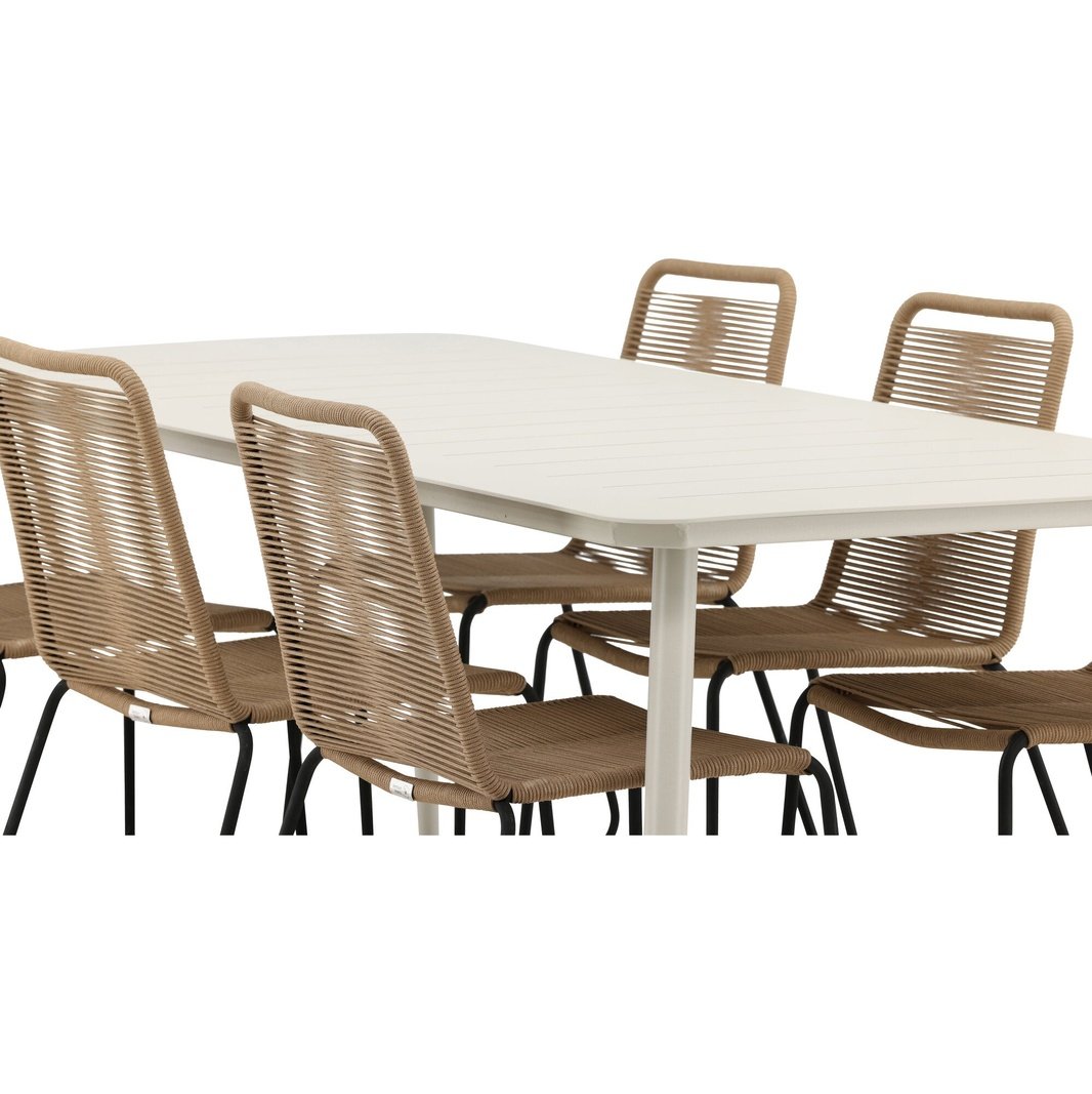 Lina spisebord 200*90- Lindos Venture Design Spisegruppe