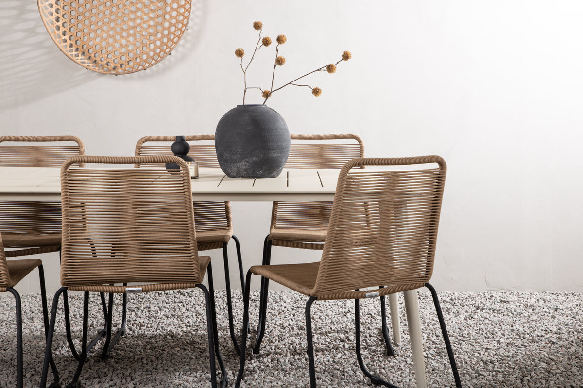 Lina spisebord 200*90- Lindos Venture Design Spisegruppe