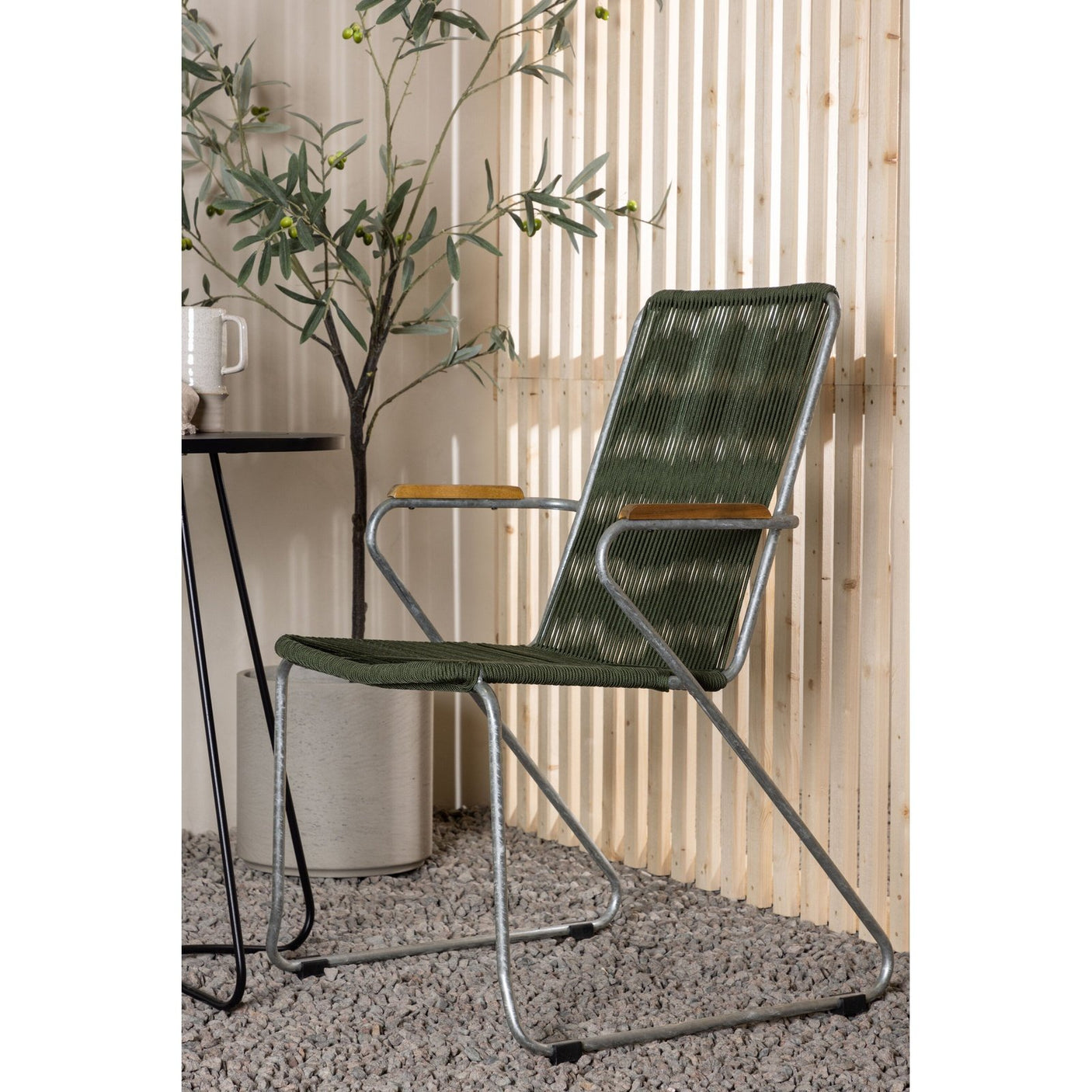 Bacong Cafébord + Bois spisestoler Venture Design Spisegruppe