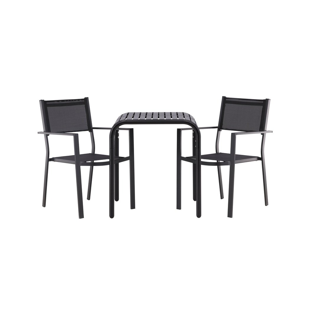 Borneo Cafébord 70*70* + Copacabana Venture Design Spisegruppe
