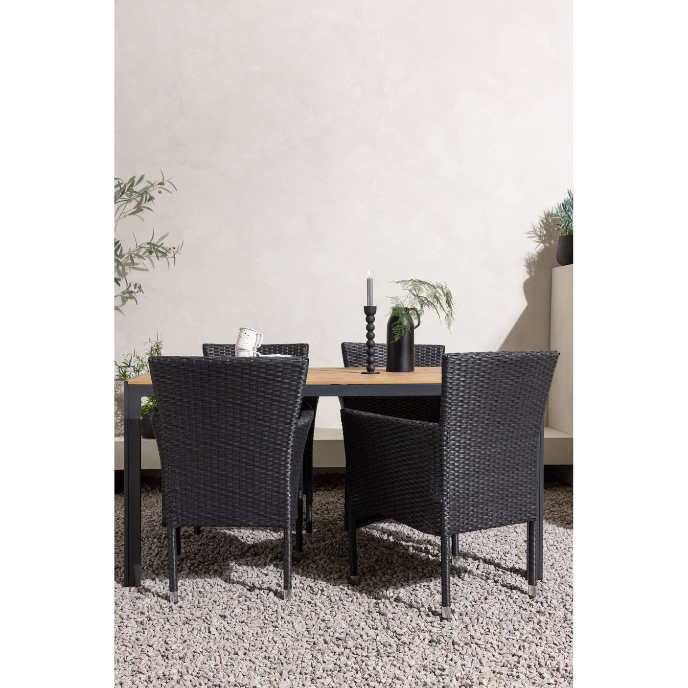 Break Spisebord 90*150* + Malina spisestoler Venture Design Spisegruppe