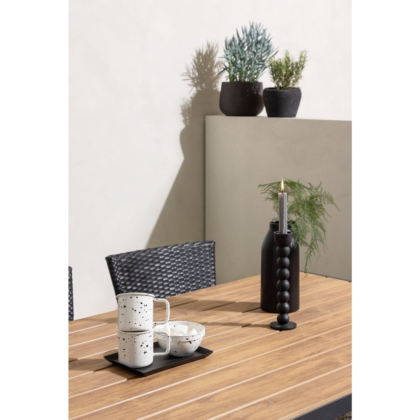 Break Spisebord 90*150* + Malina spisestoler Venture Design Spisegruppe