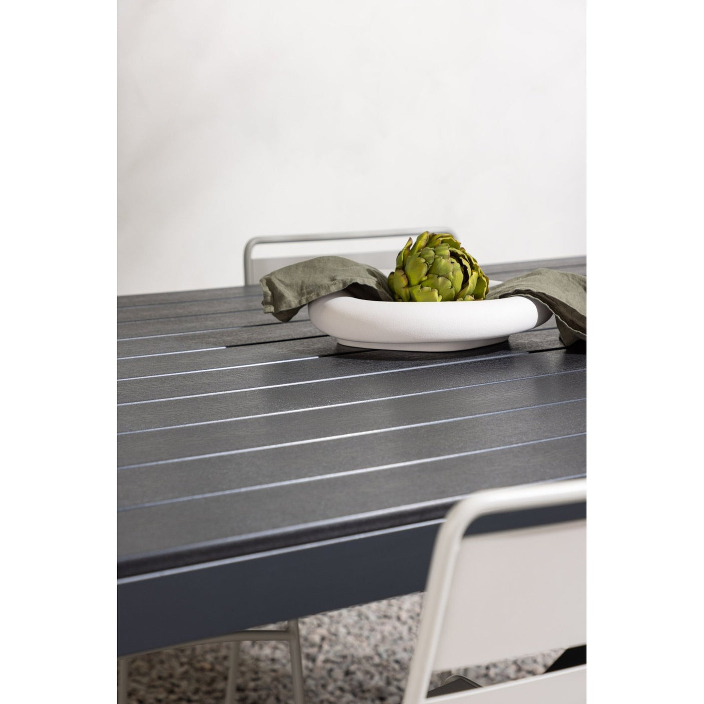 Garcia Spisebord 100*200* + Lina spisestoler Venture Design Spisegruppe