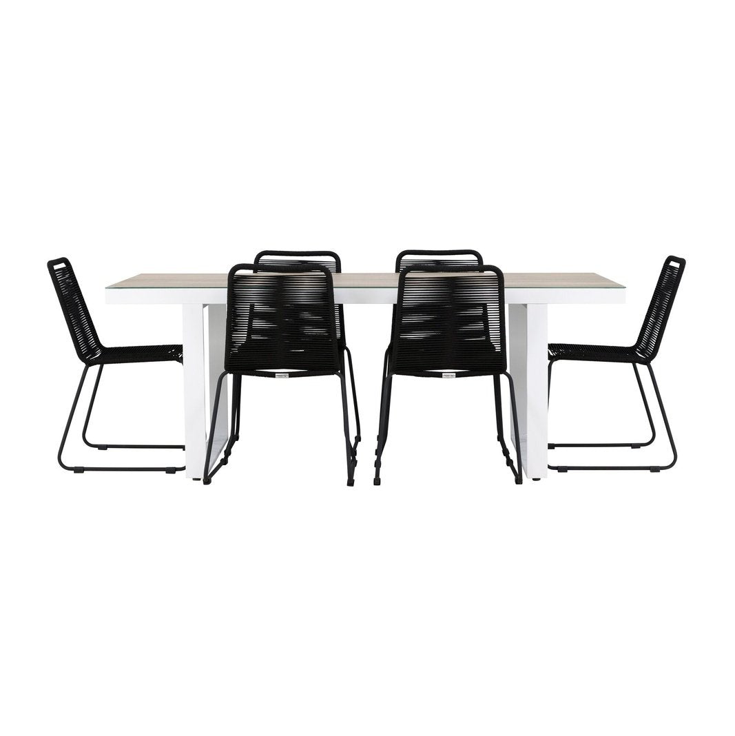 Merlo spisebord + Lindos Venture Design Spisegruppe