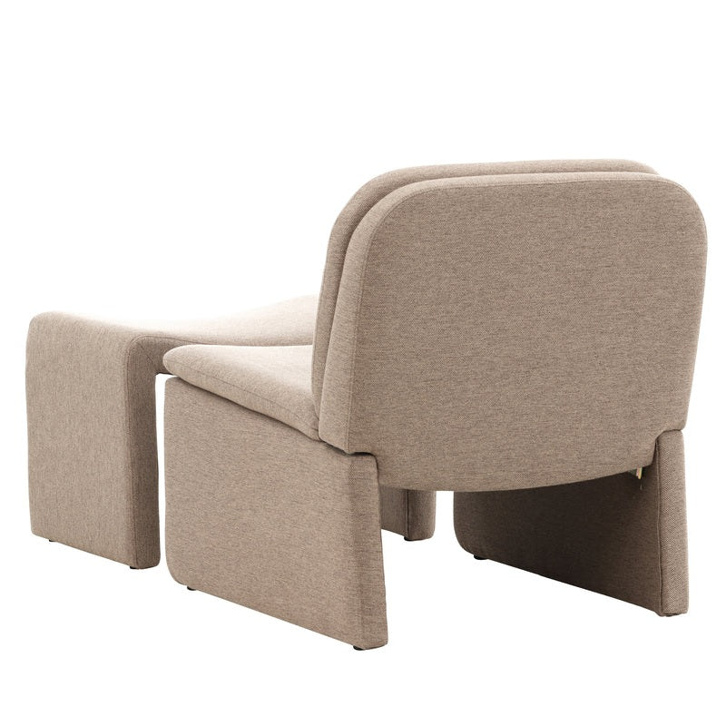 Bonn stol med pall Venture Design Lenestol