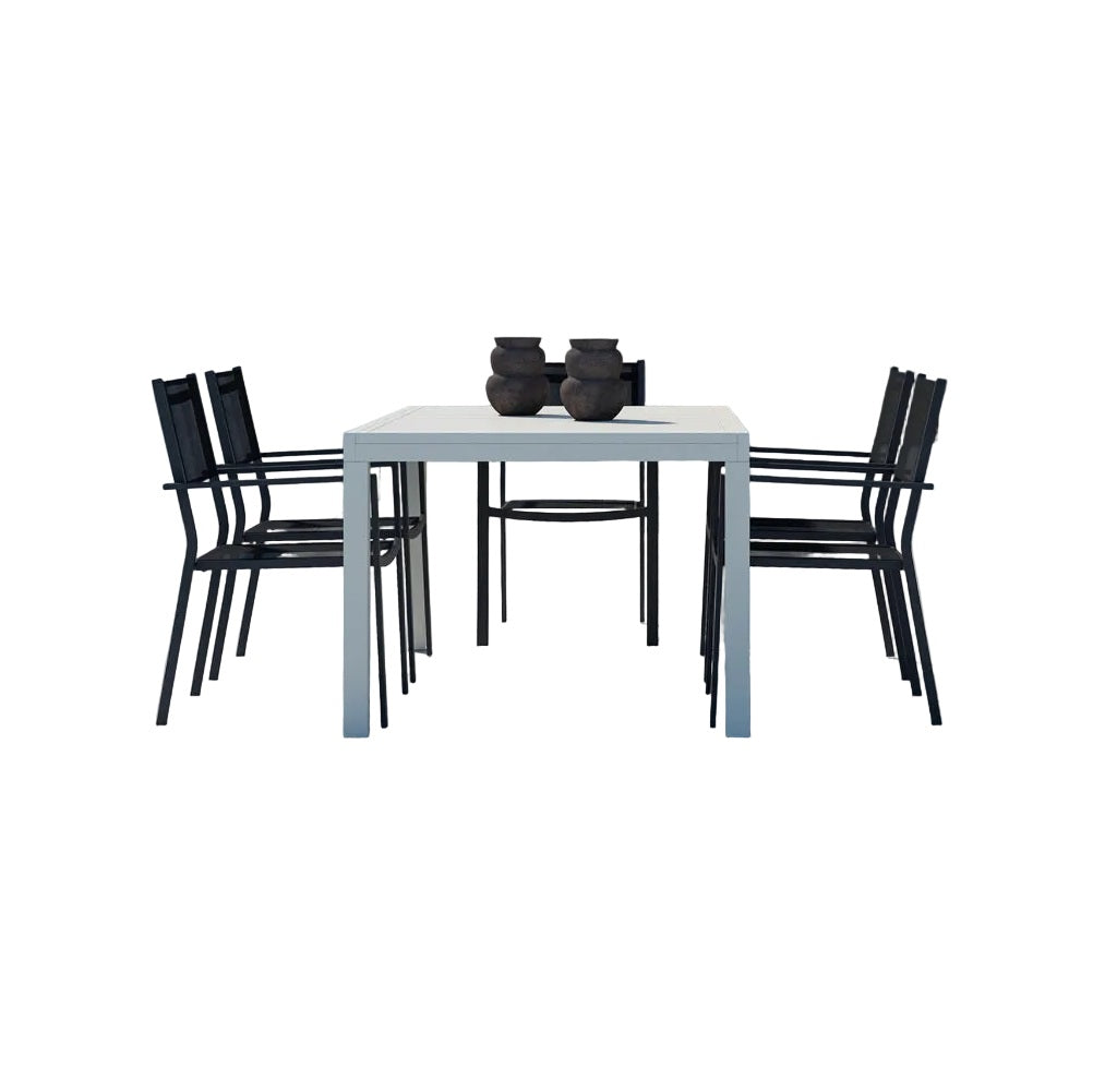 Capo Dining Set with Chairs Copacabana Venture Design Spisegruppe
