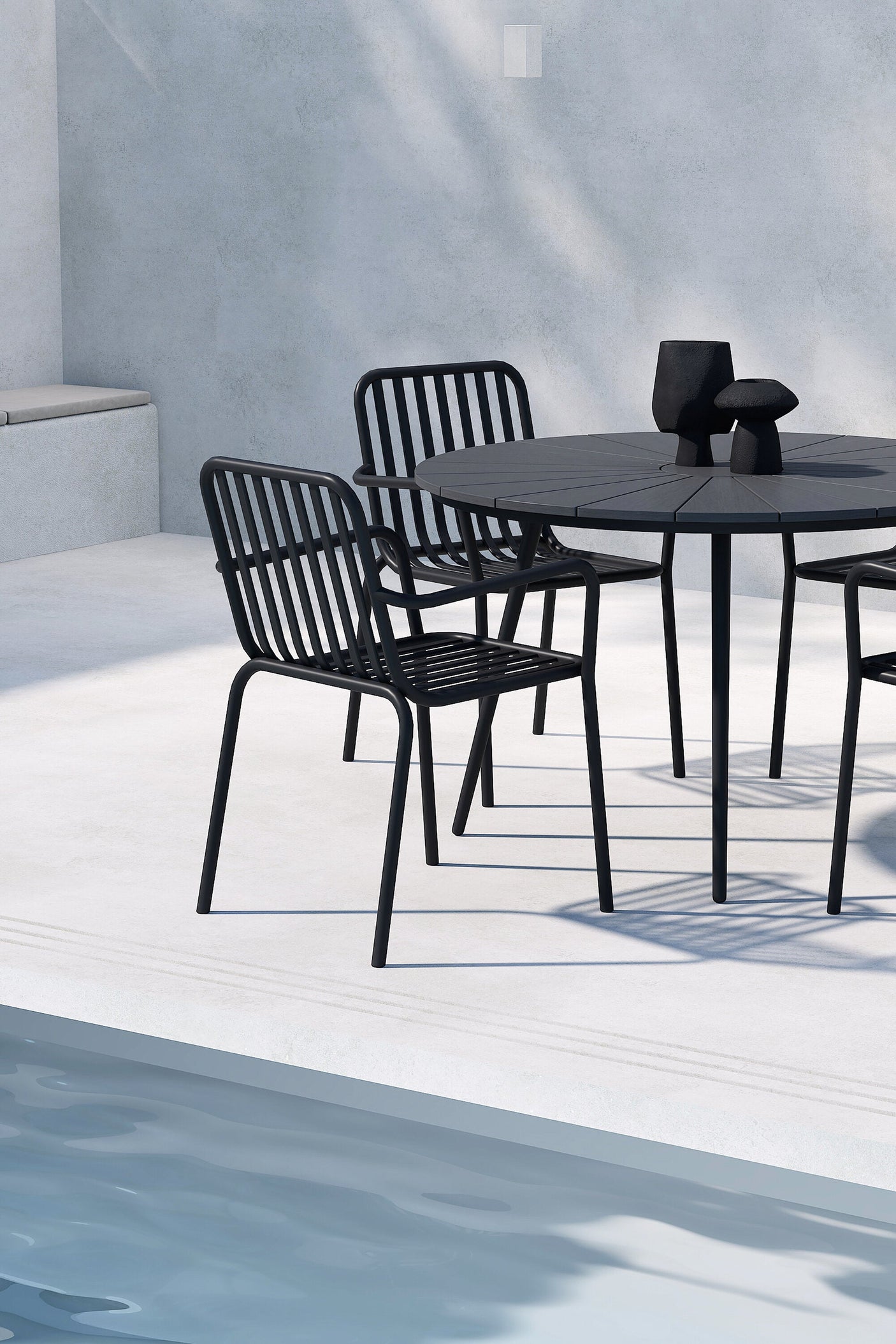 San Vito Dining Set with Chairs Peking Venture Design Spisegruppe