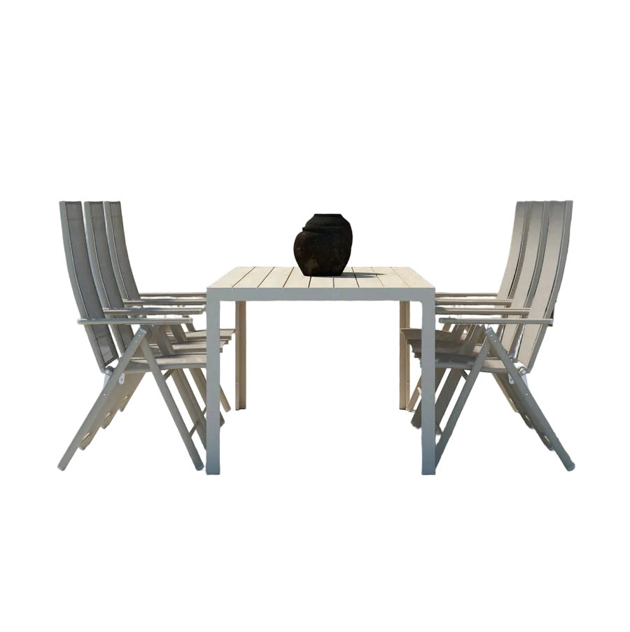 Mirko spisebordsett med stoler Levanzo Venture Design Spisegruppe