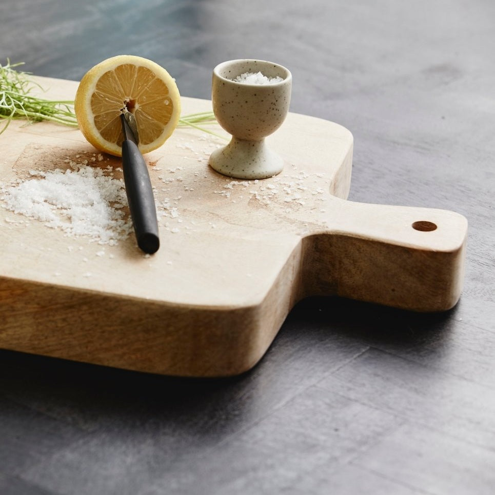 GRAINY keramiske eggbakker - h6 cm - sand Nordal TABLEWARE