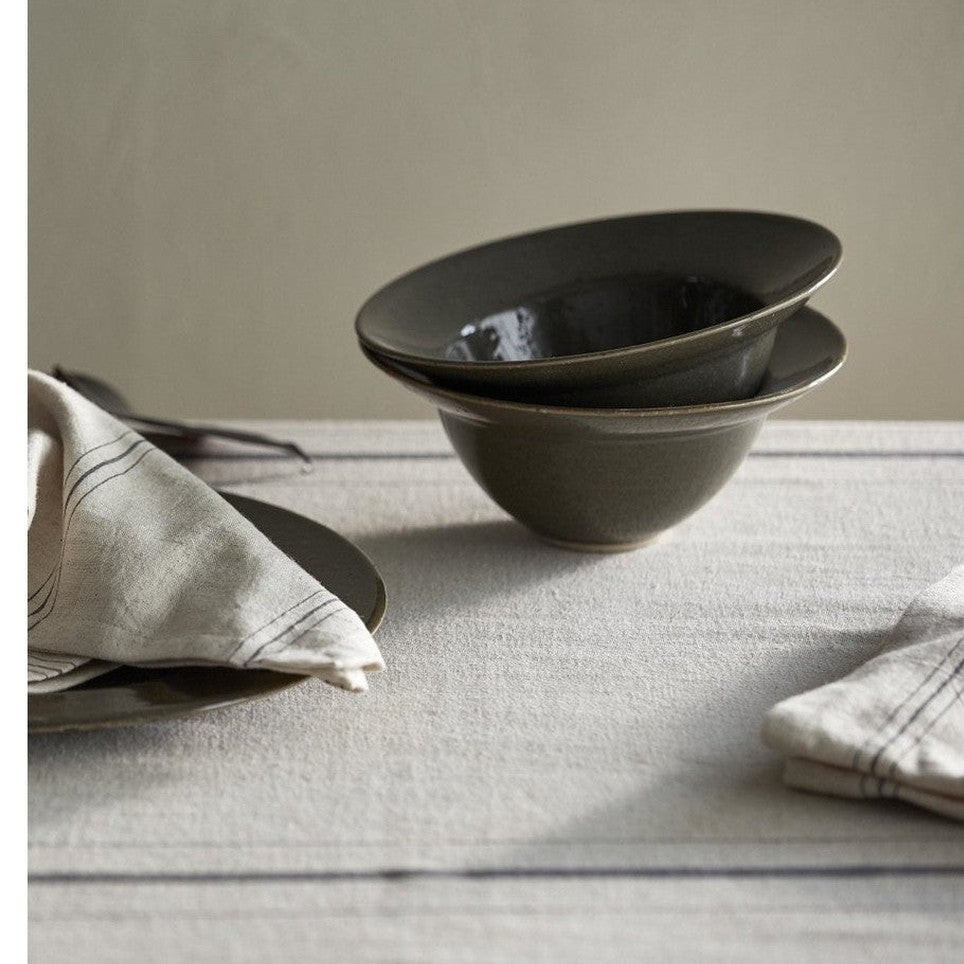 GRAWA suppeplaten - ø18 cm - mørkgrønn Nordal TABLEWARE