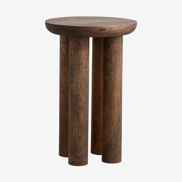 HELIN sidebord/sengebord i mango - h49 cm - mørkbrun Nordal TABLES