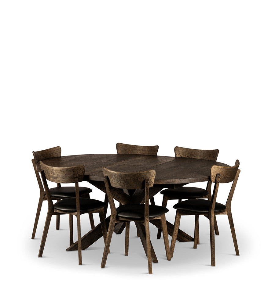 Hjemse spisebord inklusive ileggsplate StenExpo Spisebord