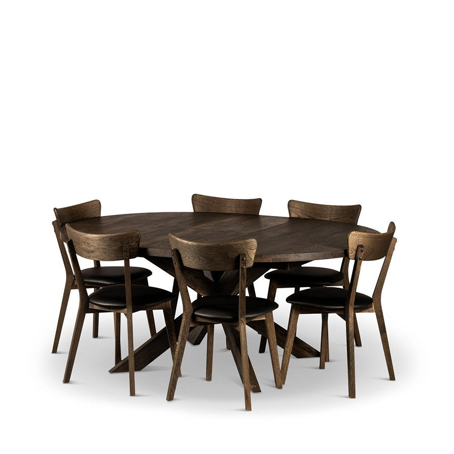 Hjemse spisebord inklusive ileggsplate StenExpo Spisebord