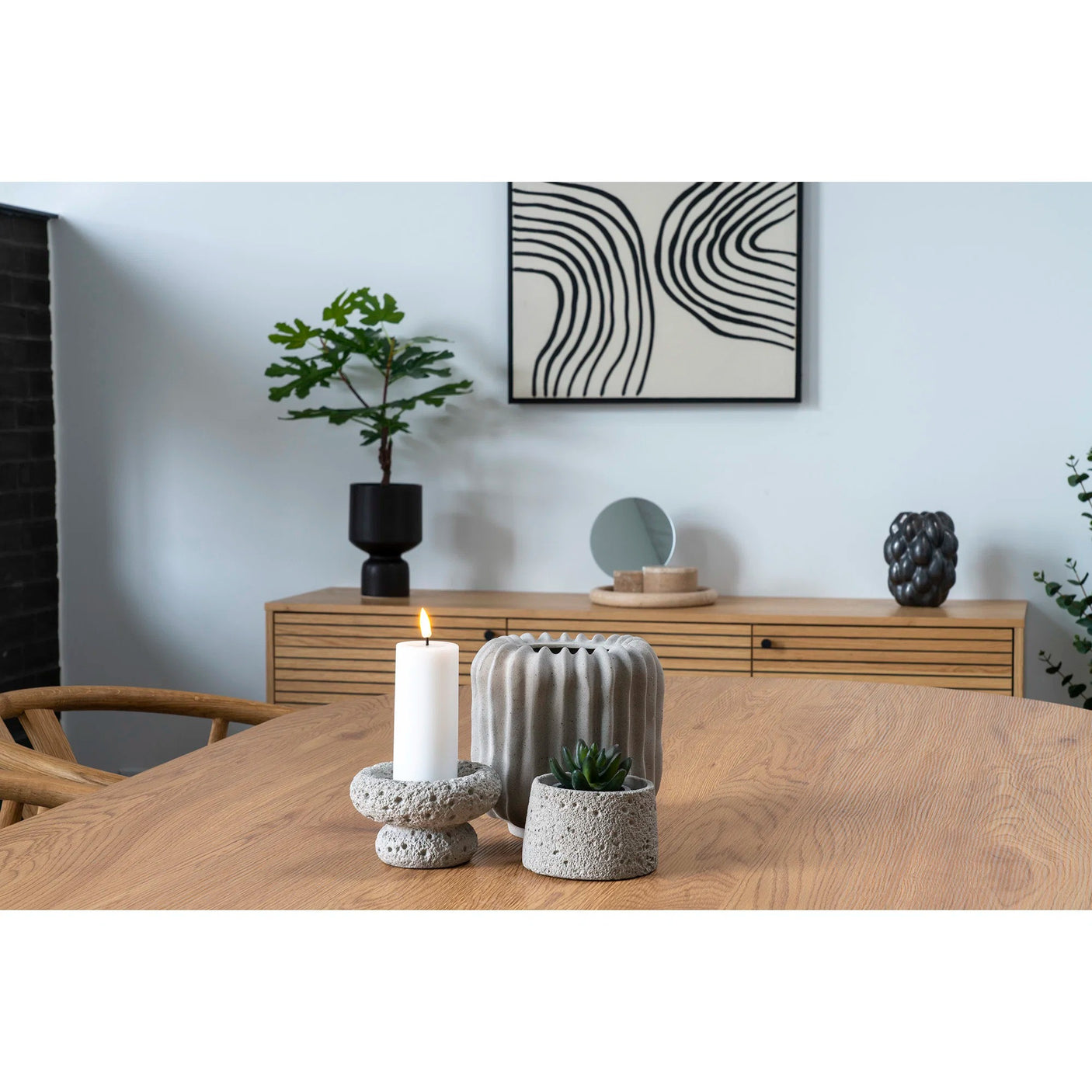 Blomsterpotte House Nordic Kunstig plante