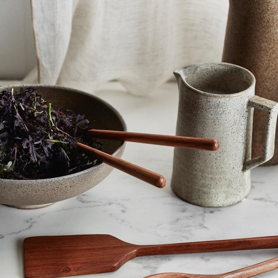 INEZ skål, L - sand Nordal TABLEWARE