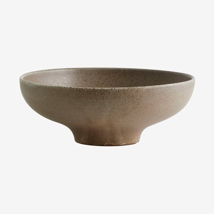 INEZ skål, L - sand Nordal TABLEWARE