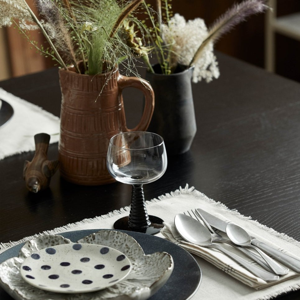 JUNIPER kande med håndtak - brun Nordal TABLEWARE