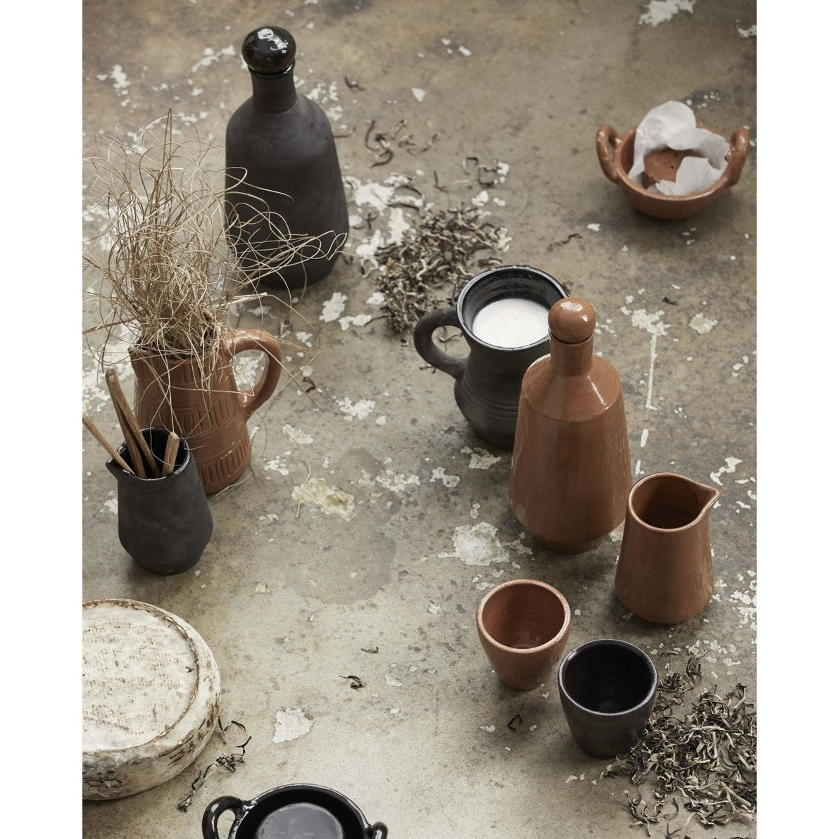 JUNIPER-koppen - brun Nordal TABLEWARE
