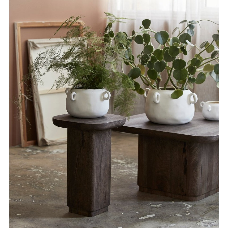 KARLO urtepotte ø34 cm - hvit/beige Nordal VASEBOWL