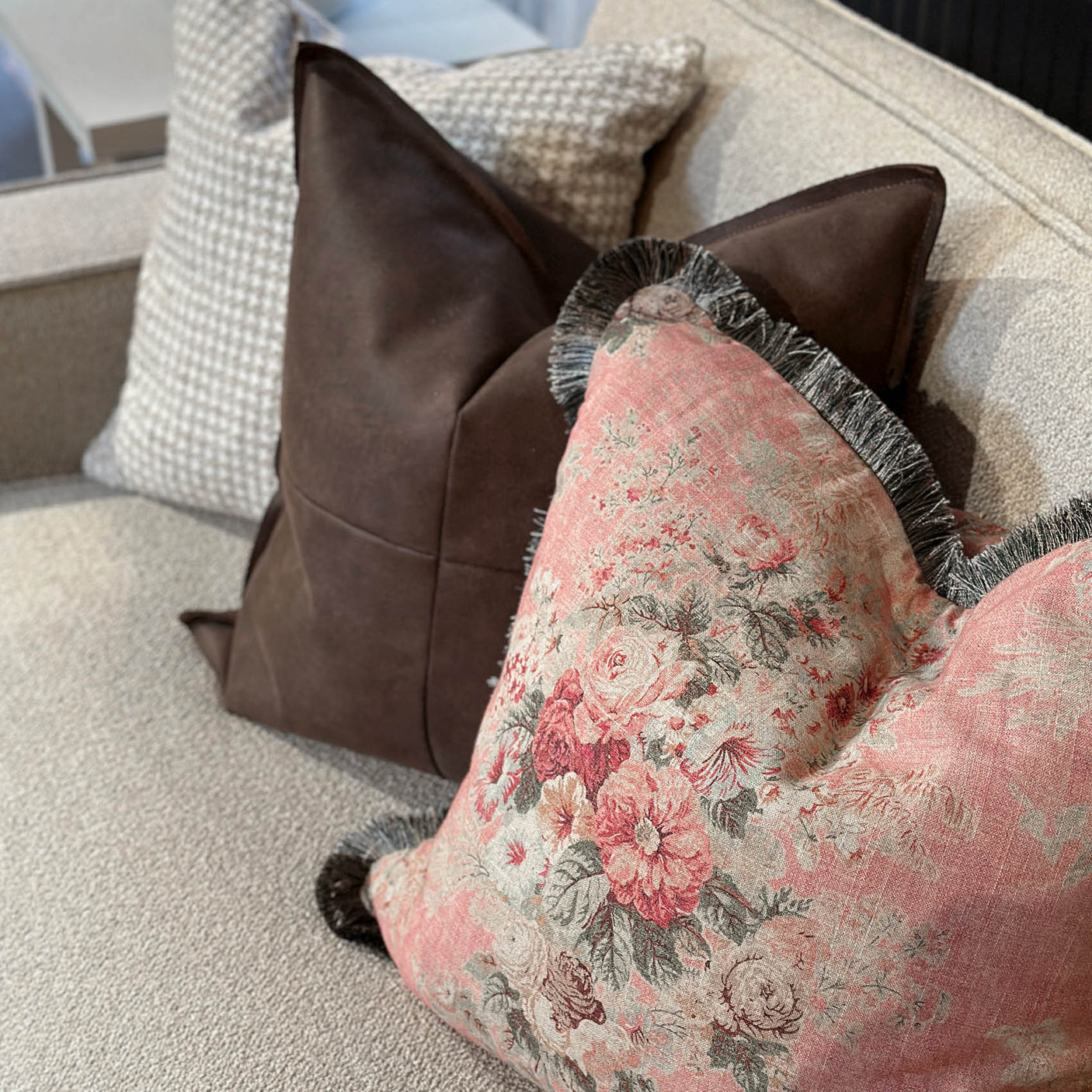 BELLE ROSE putetrekk Artwood Pute