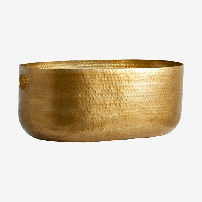 LAIKA aluminium kurv - medium - 160 cm - gull finish Nordal VASEBOWL