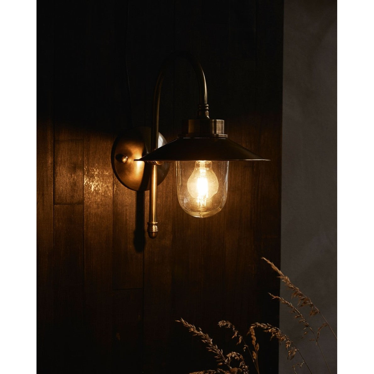 LASON vegglamper, utendørs - messing Nordal LAMP OUTDO