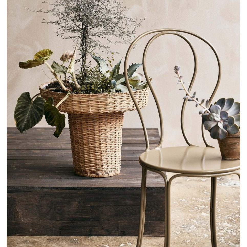 LAURIE potten, høy - natur Nordal INDOOR POT