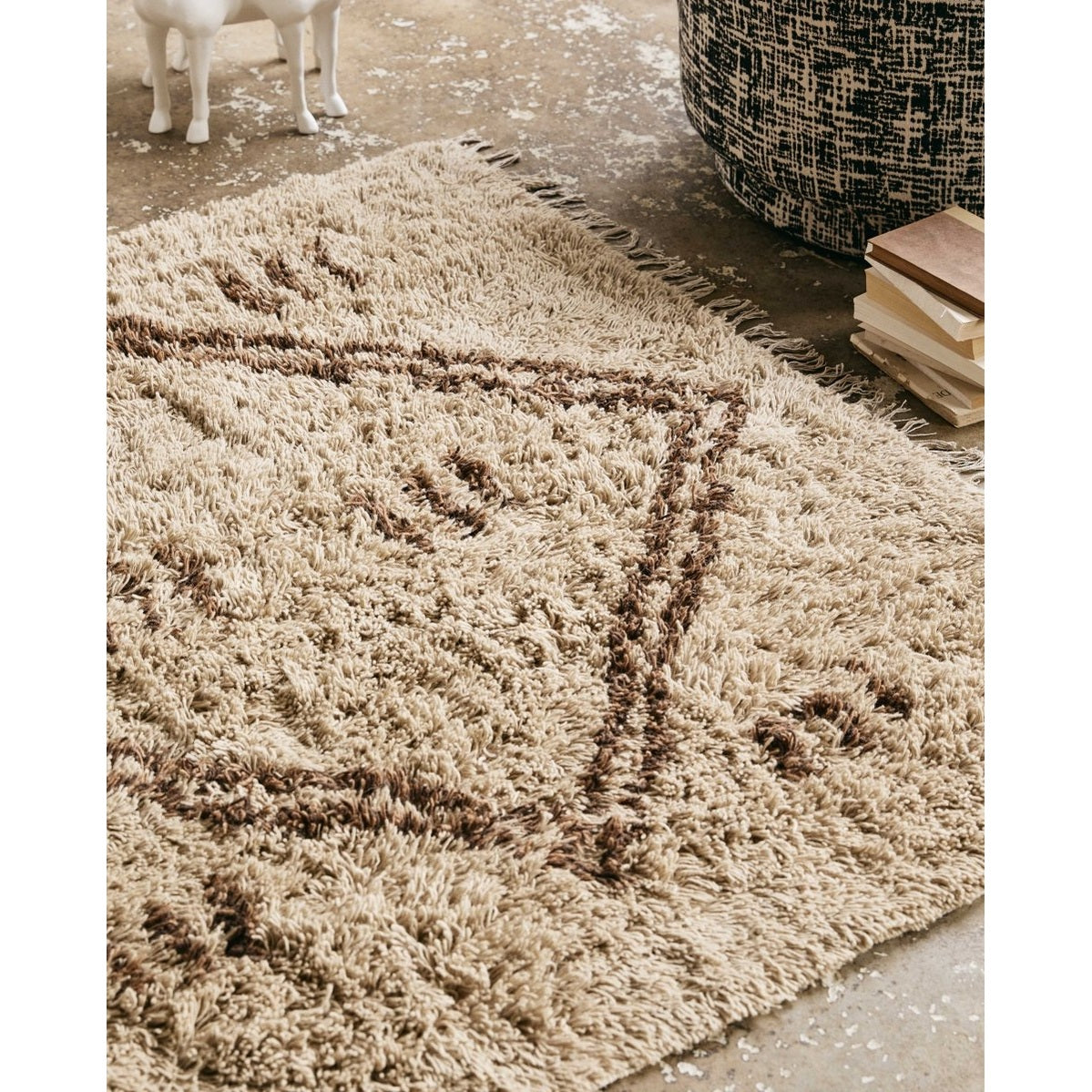 LEAH-teppe, 160x240 - natur Nordal CARPETS