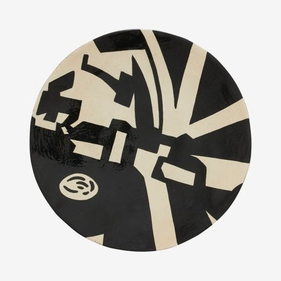 LIPSI dekoratjonsfat, S - svart/sand Nordal DECO ITEMS