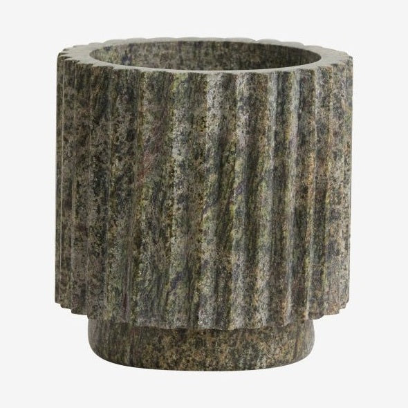 LOON urtepotter - grønn marmor Nordal INDOOR POT