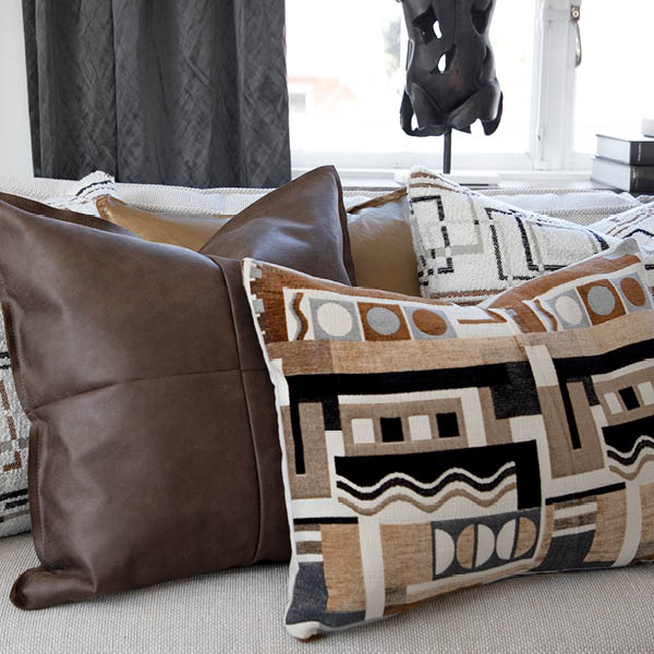LUCA GEOMETRIC Putetrekk Artwood Pute