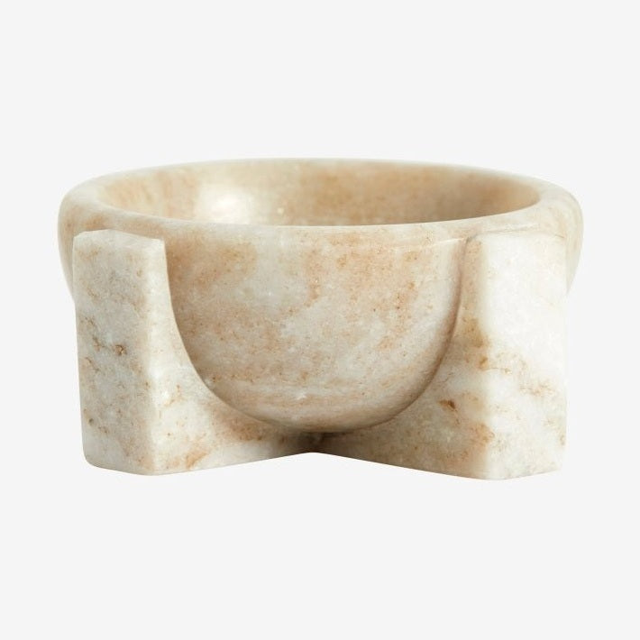 MERIAN saltkar i marmor - ø8 cm - brun Nordal KITCHEN AC