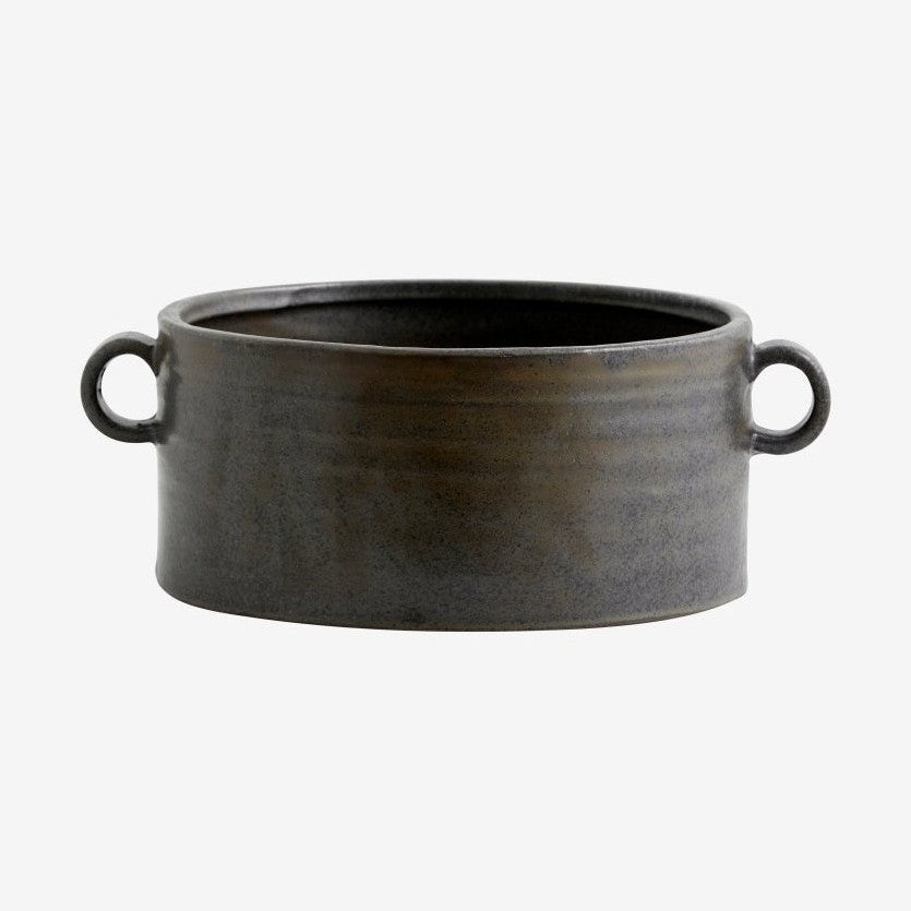 MINDY skål, L - svart Nordal TABLEWARE