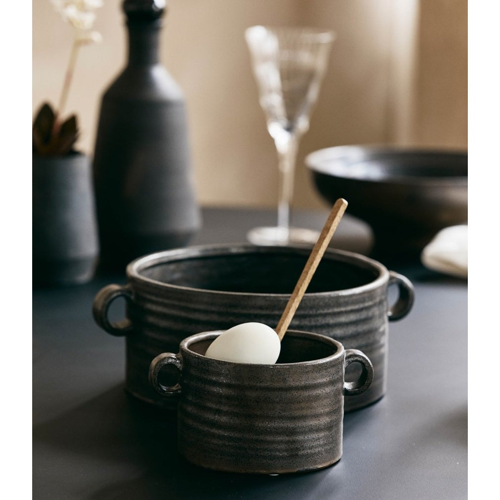 MINDY skål, L - svart Nordal TABLEWARE