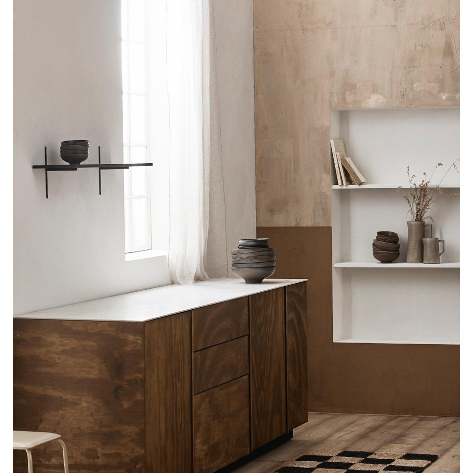 NANEA-teppe, jute, 200x70 - natur Nordal CARPETS