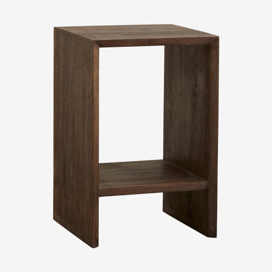 NAPO seng/sidebord - mørkbrun Nordal TABLES