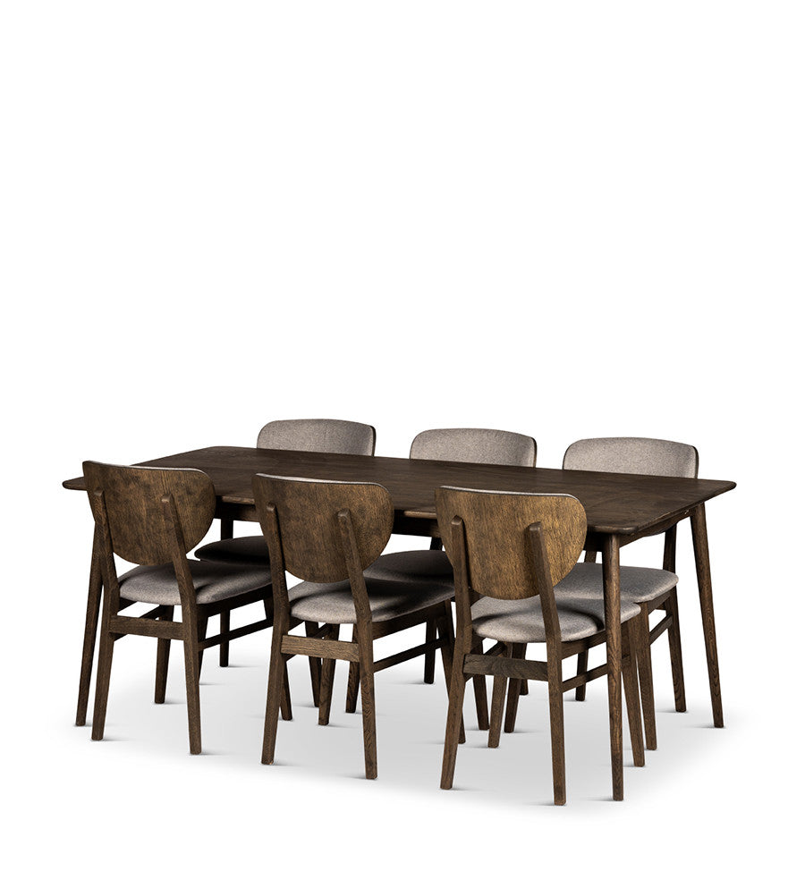 Nyborg spisebord 120/160x80 StenExpo Spisebord