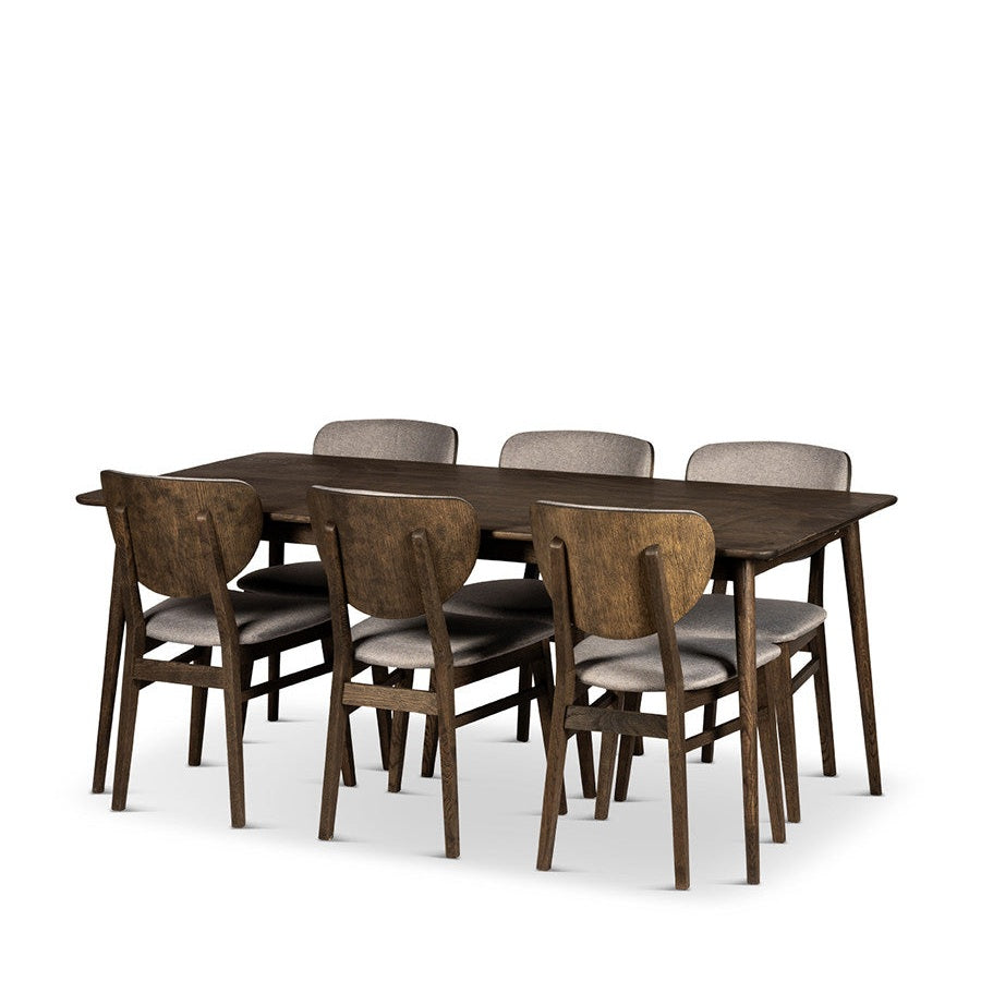 Nyborg spisebord 120/160x80 StenExpo Spisebord