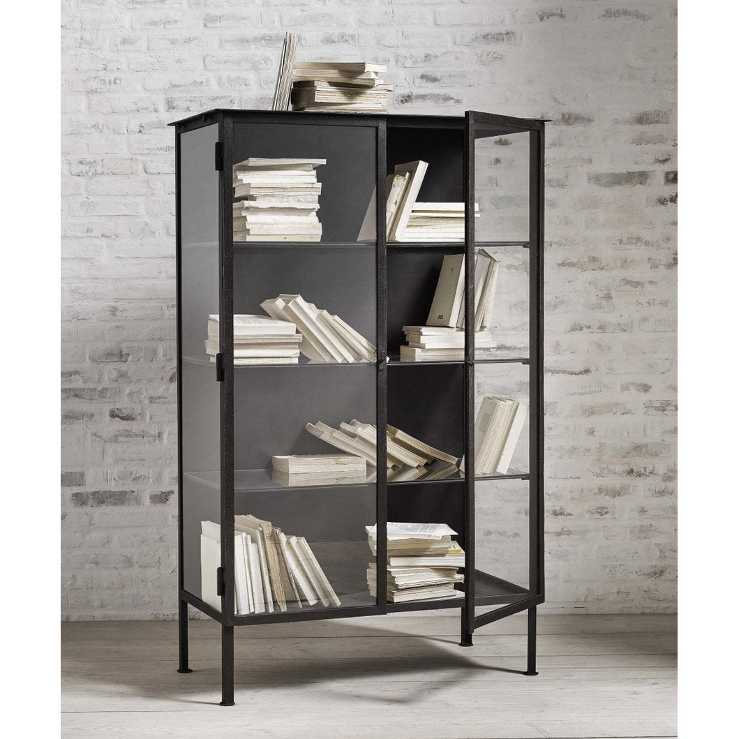 OREGON Vindueskap av jern - 153x90 - sort Nordal CABINETS