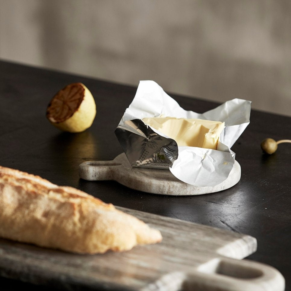 PASILLA-skjærbrett i marmor - ø14,5 cm - brun Nordal KITCHEN AC