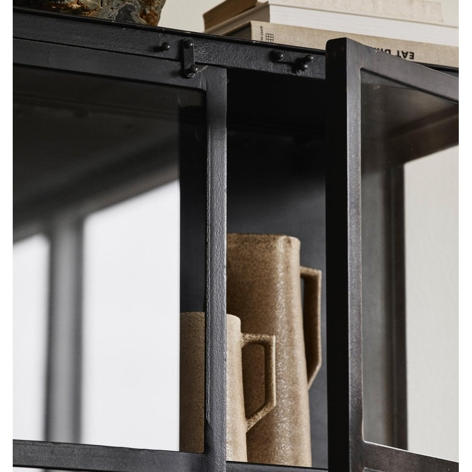 PHOENIX-vinduer i jern - 214x80 - sort Nordal CABINETS